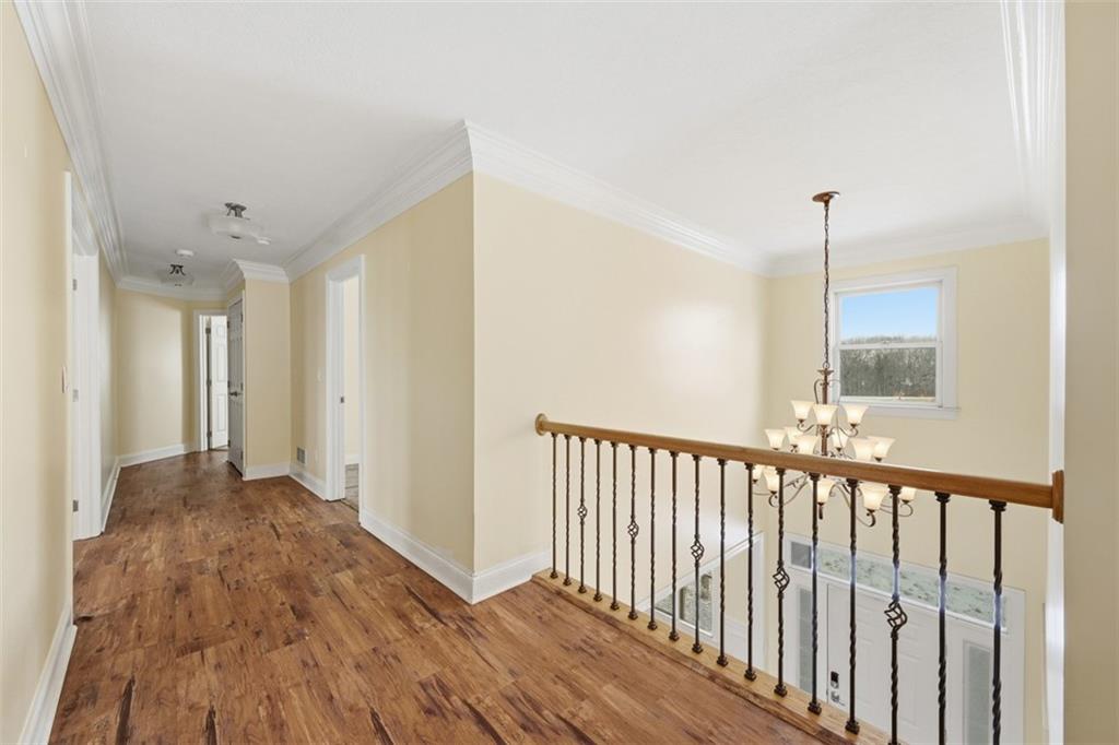 110 Timber Ridge Drive Harmony, PA 16037 - Photo 25 of 50 a view of hallway with wooden floor