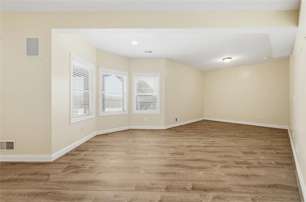 110 Timber Ridge Drive Harmony, PA 16037 - Photo 38 of 50 a view of empty room with wooden floor and fan
