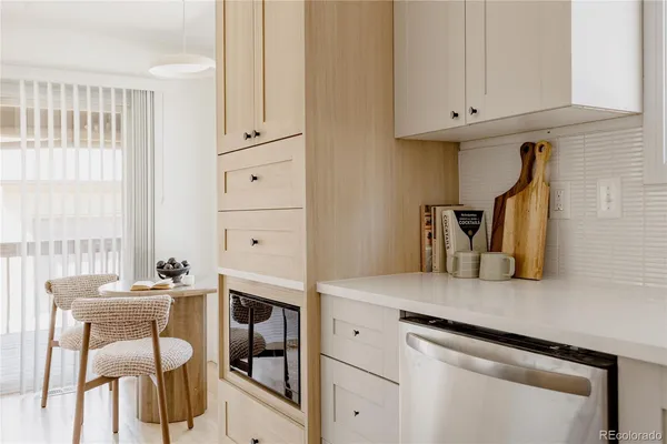 a view of a room with workspace