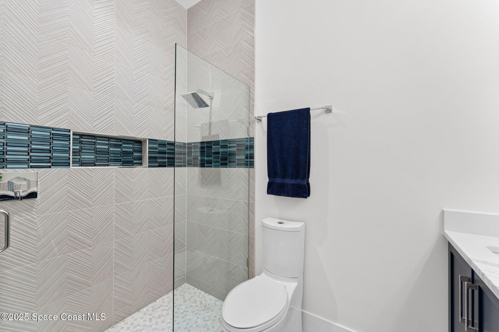 1949 Rockledge Drive Rockledge, FL 32955 - Photo 24 of 48 a bathroom with a toilet and a shower