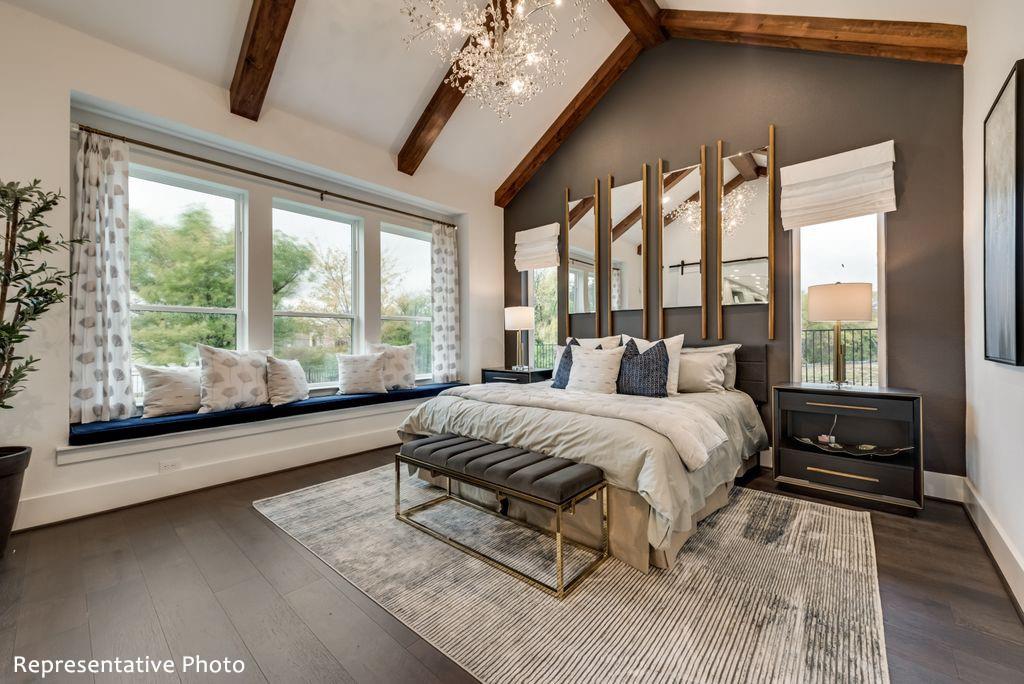 1717 Rodeo Drive Celina, TX 75009 - Photo 15 of 38 a spacious bedroom with a large bed and a large window