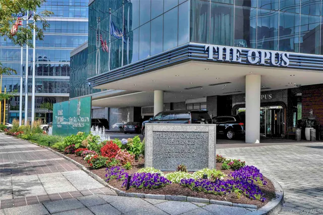a group of people sitting outside of a building