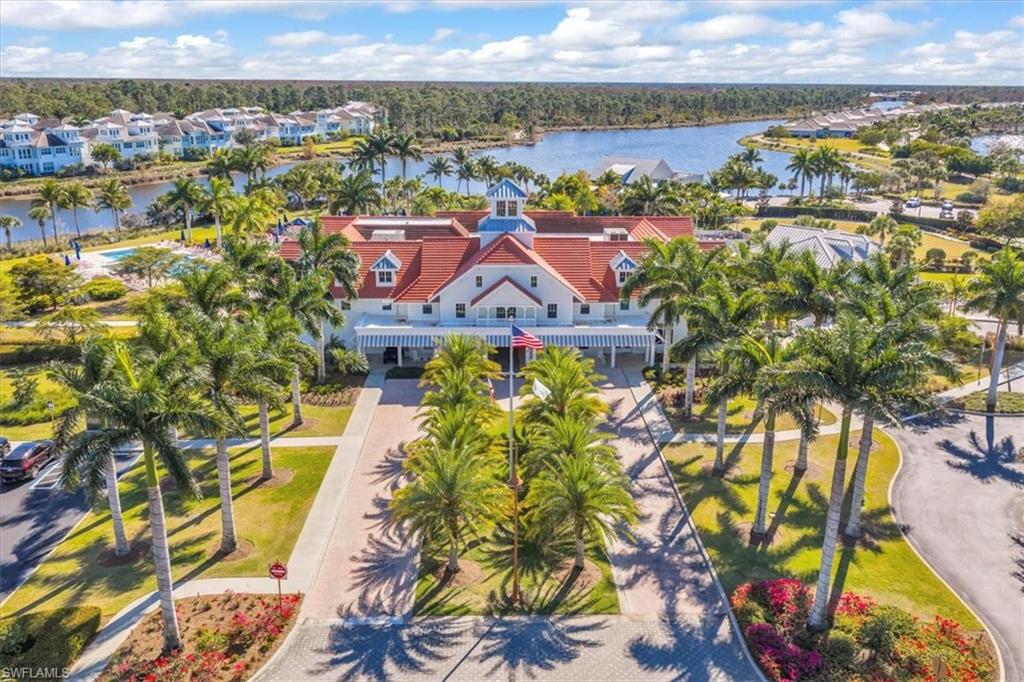 5756 Elbow Avenue Naples, FL 34113 - Photo 35 of 45 Aerial view of residential area featuring a pool area