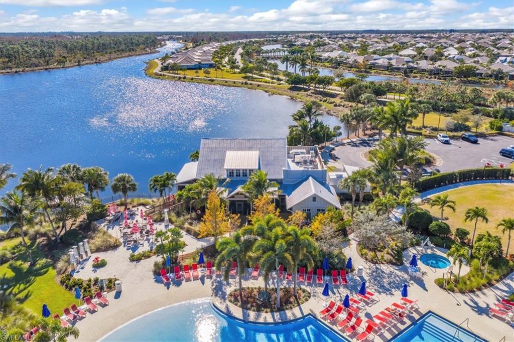 5756 Elbow Avenue Naples, FL 34113 - Photo 41 of 45 Bird's eye view of a pool