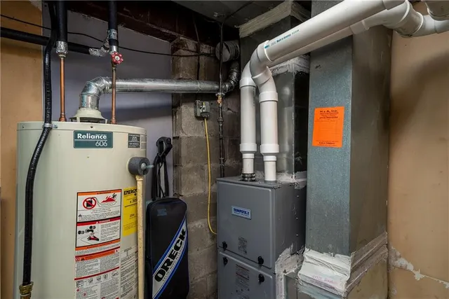 a view of storage and utility room