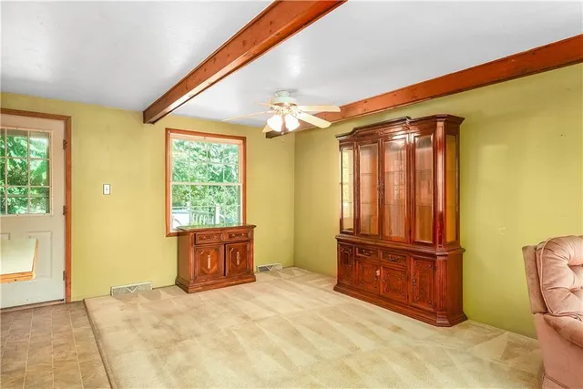 a view of a storage & utility room