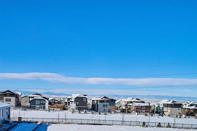 a view of parking space with ocean view