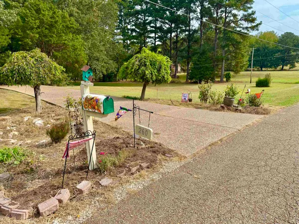 an outdoor space with seating