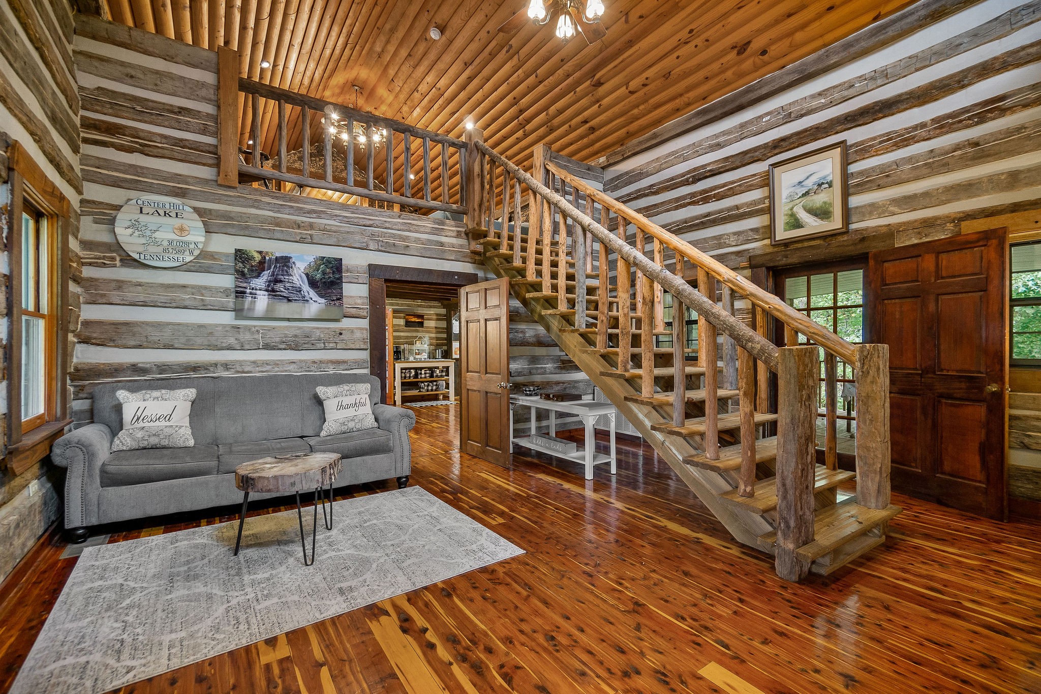 12159 Cookeville Boat Dock Road Baxter, TN 38544 - Photo 12 of 41 a view of an entryway with wooden floor