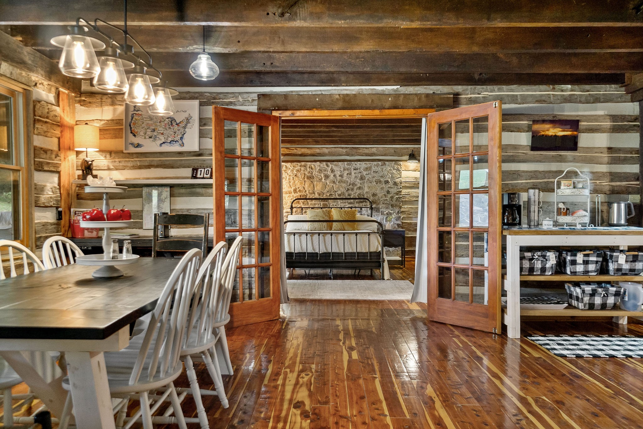 12159 Cookeville Boat Dock Road Baxter, TN 38544 - Photo 15 of 41 a dinning table and chairs in the patio