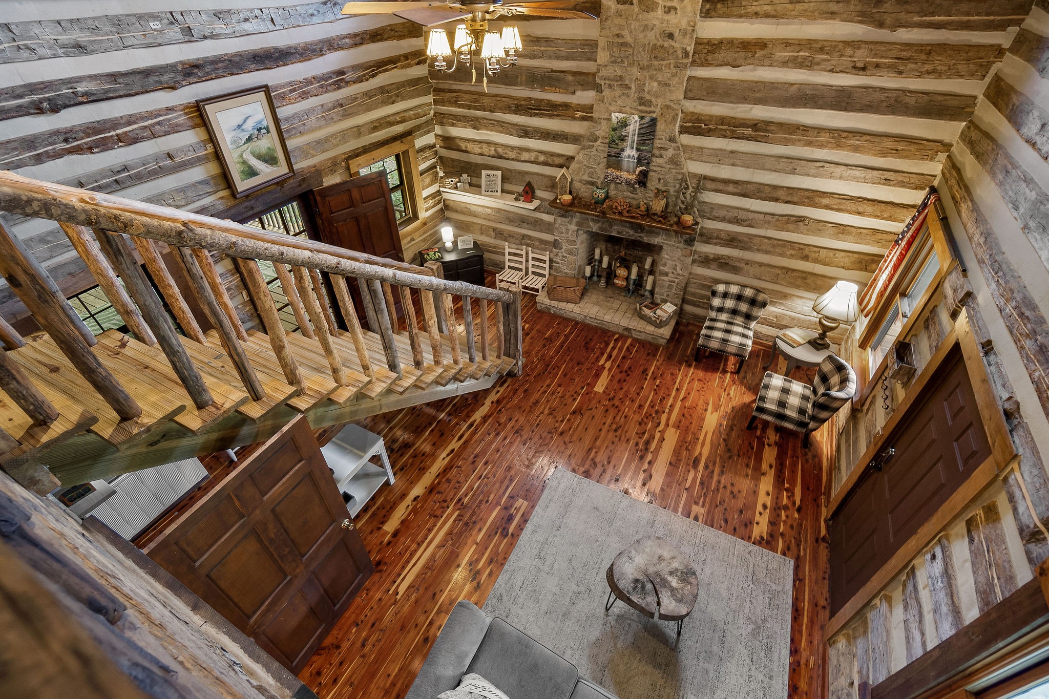12159 Cookeville Boat Dock Road Baxter, TN 38544 - Photo 27 of 41 a view of balcony with wooden floor