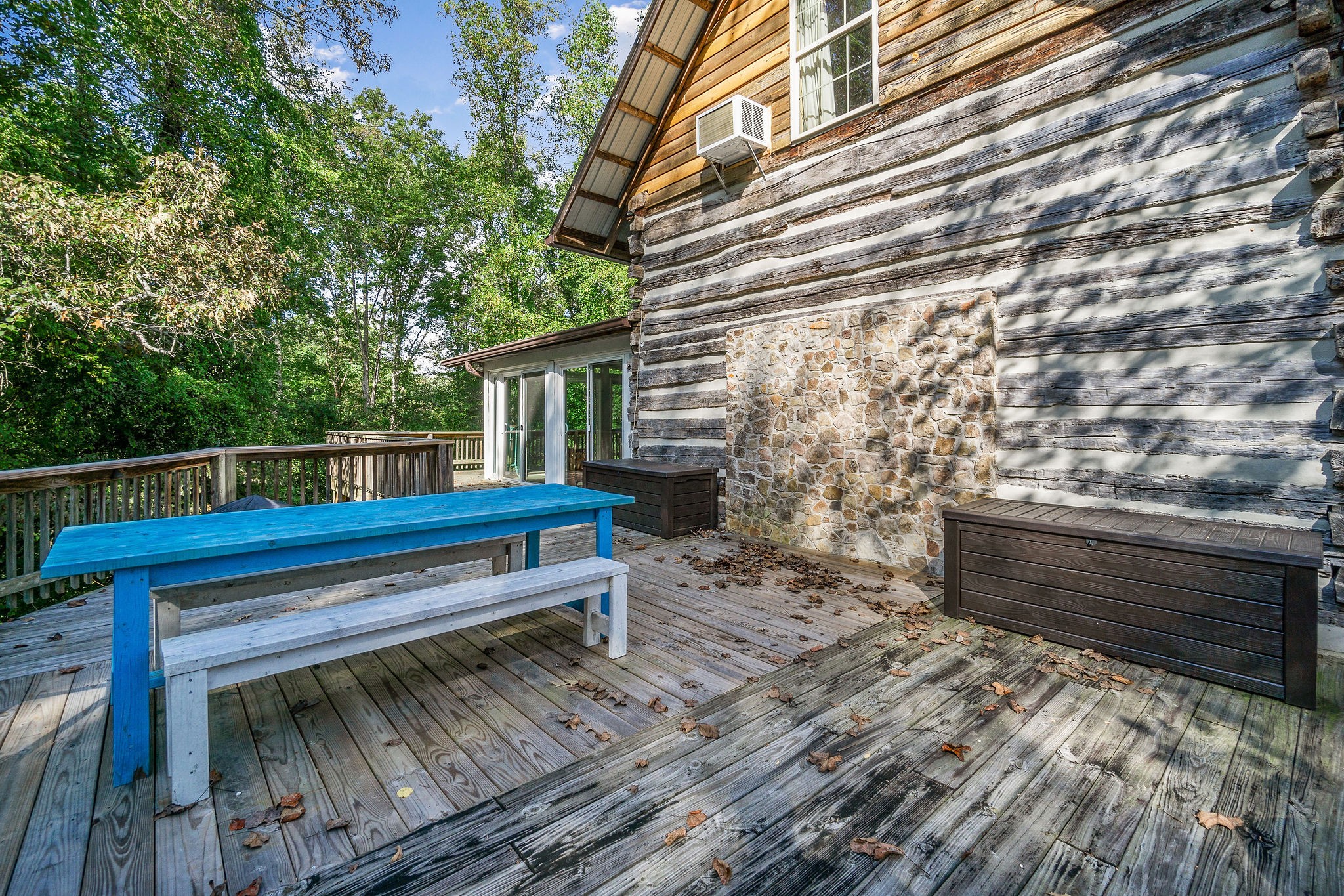 12159 Cookeville Boat Dock Road Baxter, TN 38544 - Photo 36 of 41 a view of a wooden bench next to a yard