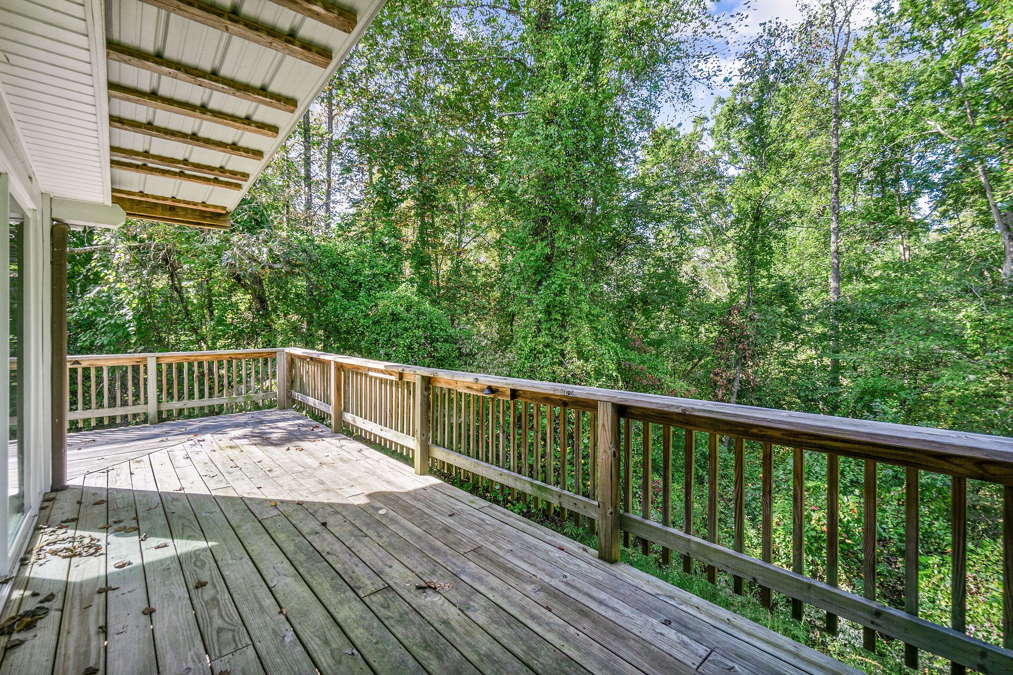 12159 Cookeville Boat Dock Road Baxter, TN 38544 - Photo 37 of 41 a view of balcony with wooden floor