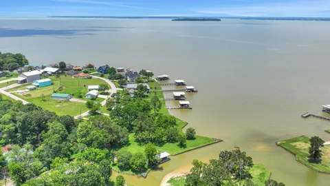 a view of a back yard of a house