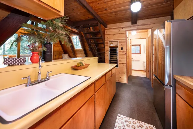 a view of front door