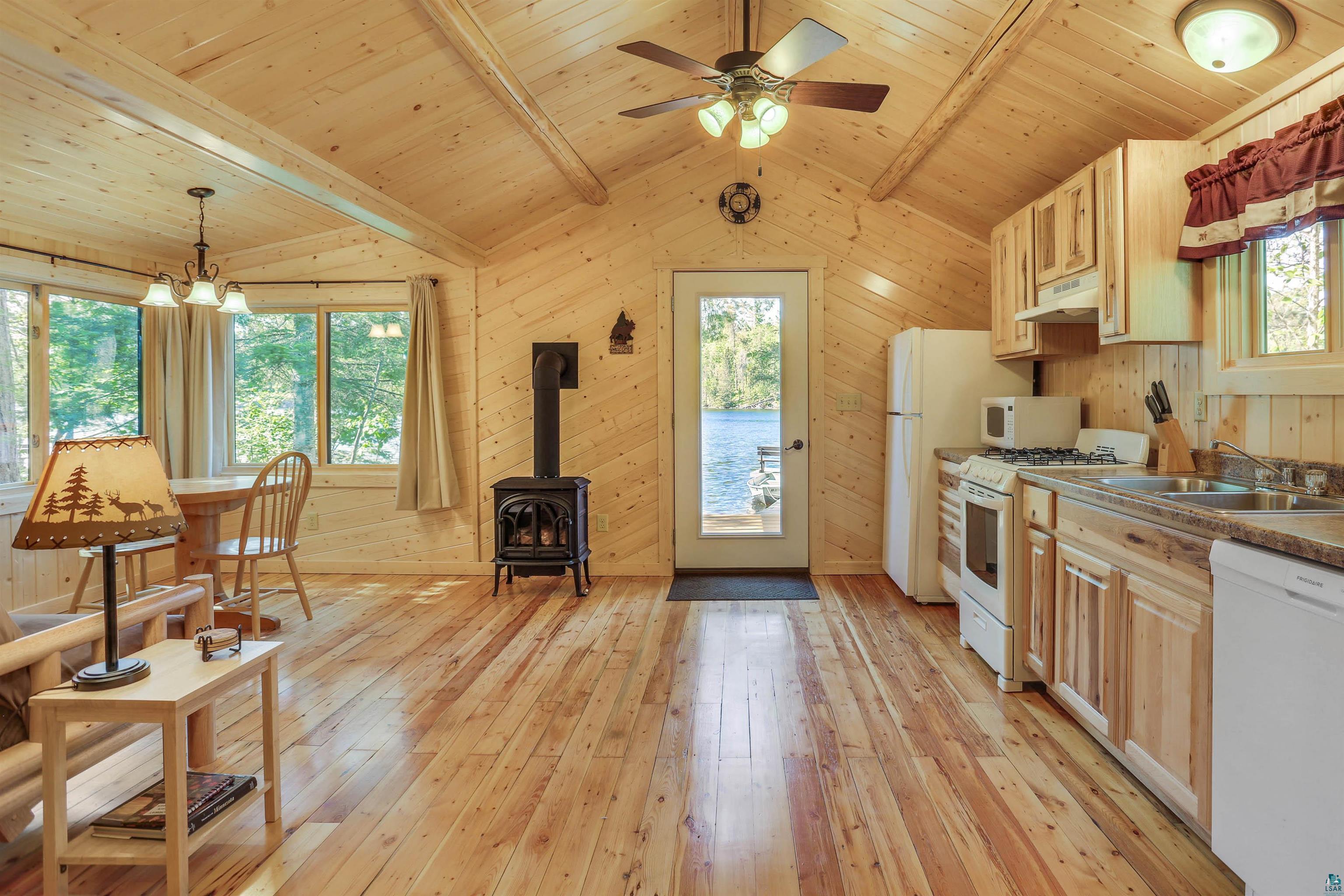 3807 Fenske Lake Road Ely, MN 55731 - Photo 9 of 18 Original Log Beams