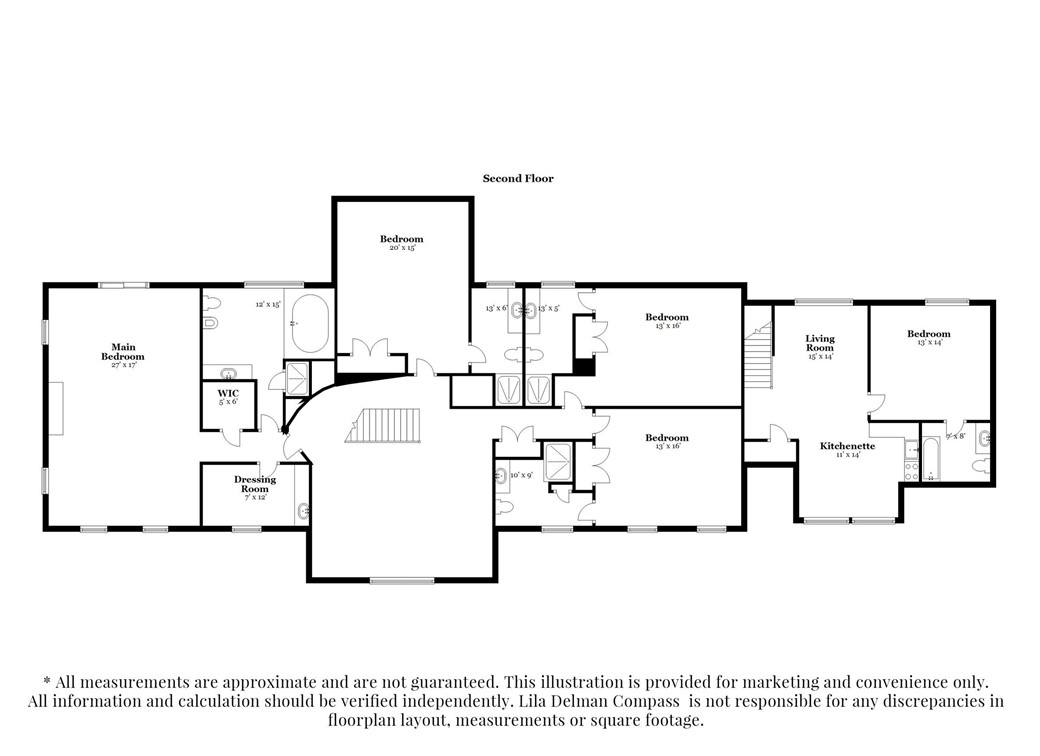 11 Ridge Road Newport, RI 02840 - Photo 38 of 38 Second floor plan
