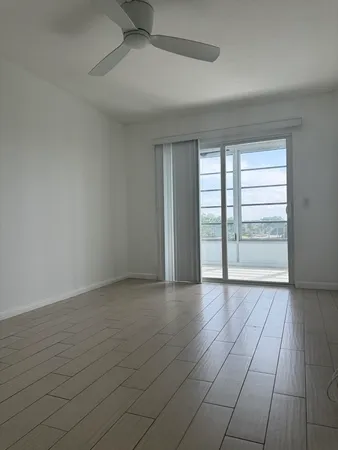 a view of a room with window