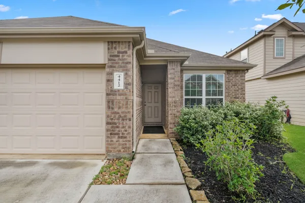 a view of entrance of the house