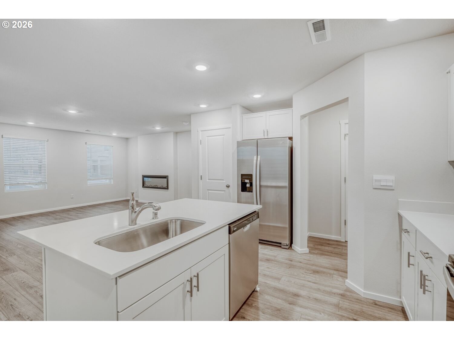 1109 Southeast 193rd Place Camas, WA 98607 - Photo 13 of 29 a kitchen with a sink refrigerator and a sink