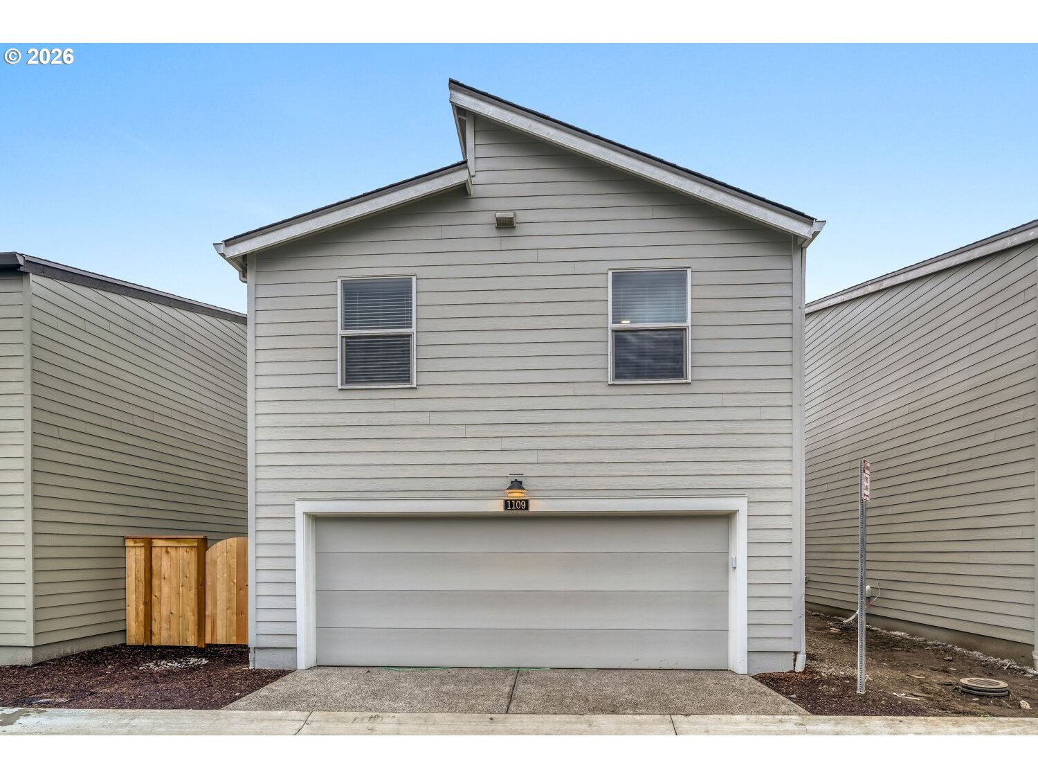 1109 Southeast 193rd Place Camas, WA 98607 - Photo 28 of 29 a front view of a house with a garage