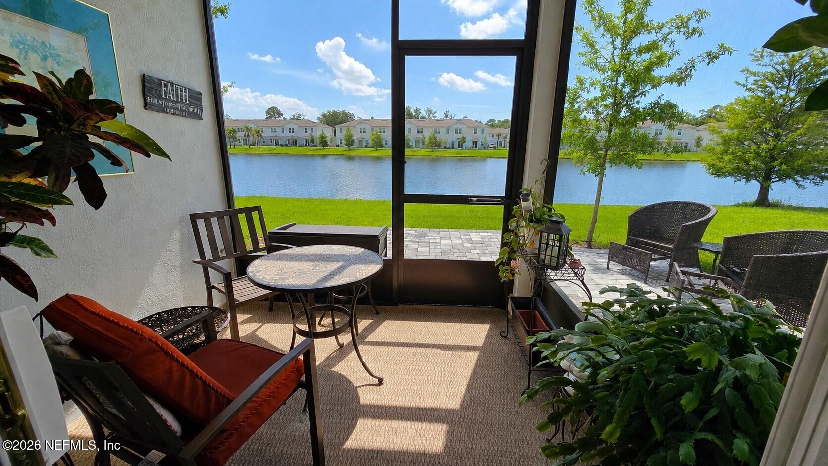 92 Seaport Breeze Road St. Augustine, FL 32095 - Photo 24 of 45 Screened Lanai - Water View