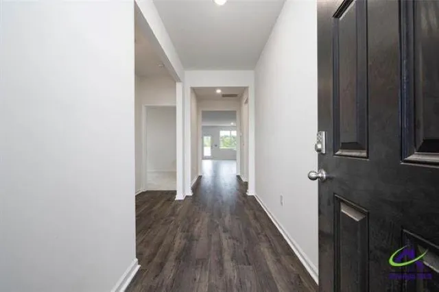wooden floor in a gallery