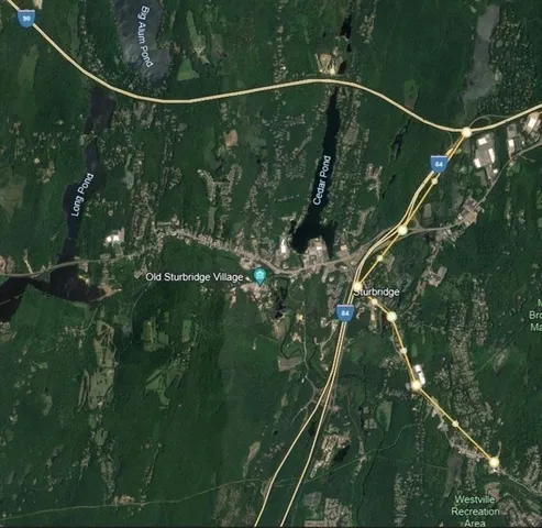 a view of outdoor space with trees