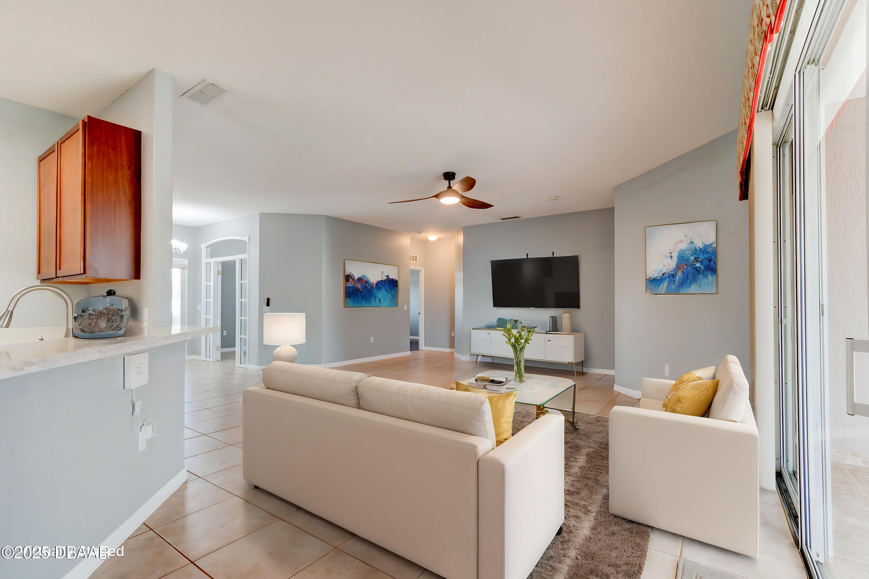 117 Mariners Gate Court Edgewater, FL 32141 - Photo 18 of 39 117-Mariners-Gate-Ct-Living-room -staged