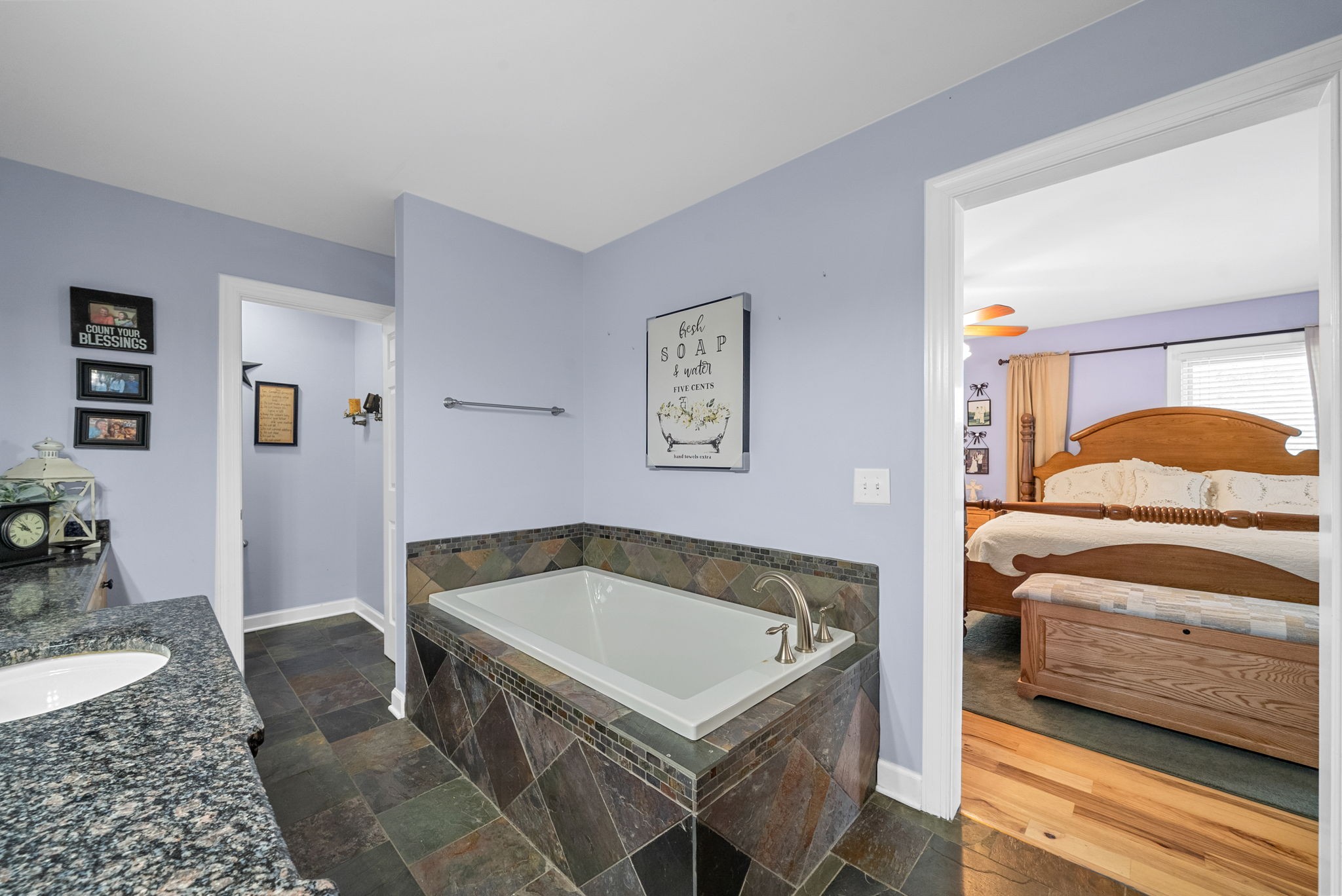 2834 Mosley Ferry Road Ashland City, TN 37015 - Photo 26 of 89 a bath room with a bed and a couch