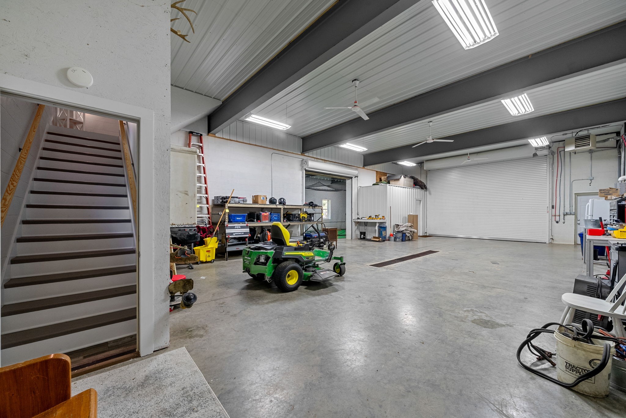 2834 Mosley Ferry Road Ashland City, TN 37015 - Photo 47 of 89 a view of a storage room with gym equipment