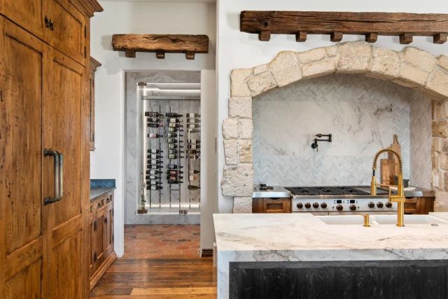 a view of living room with granite countertop furniture