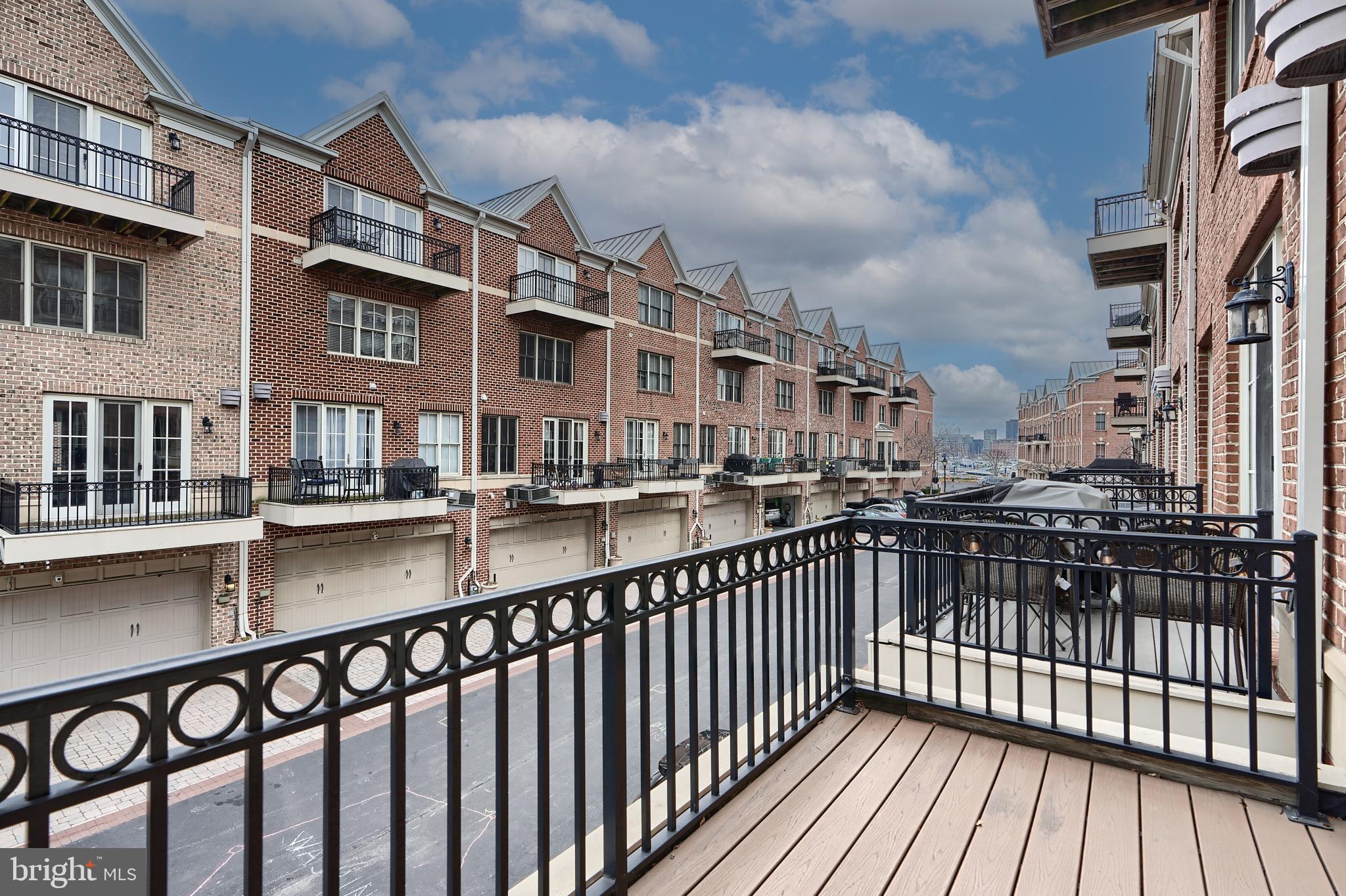 1205 Dockside Circle Baltimore, MD 21224 - Photo 14 of 39 a view of city from a balcony