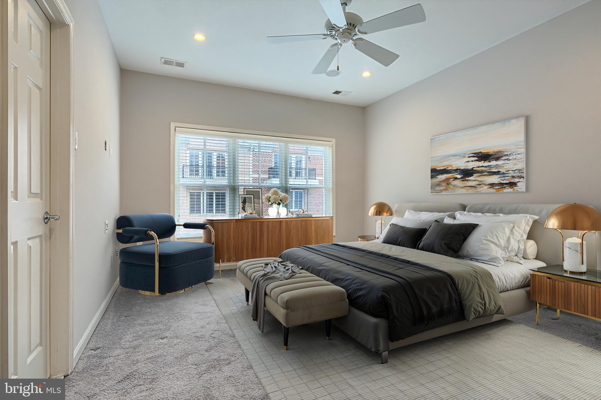 1205 Dockside Circle Baltimore, MD 21224 - Photo 22 of 39 a bedroom with a large bed and furniture