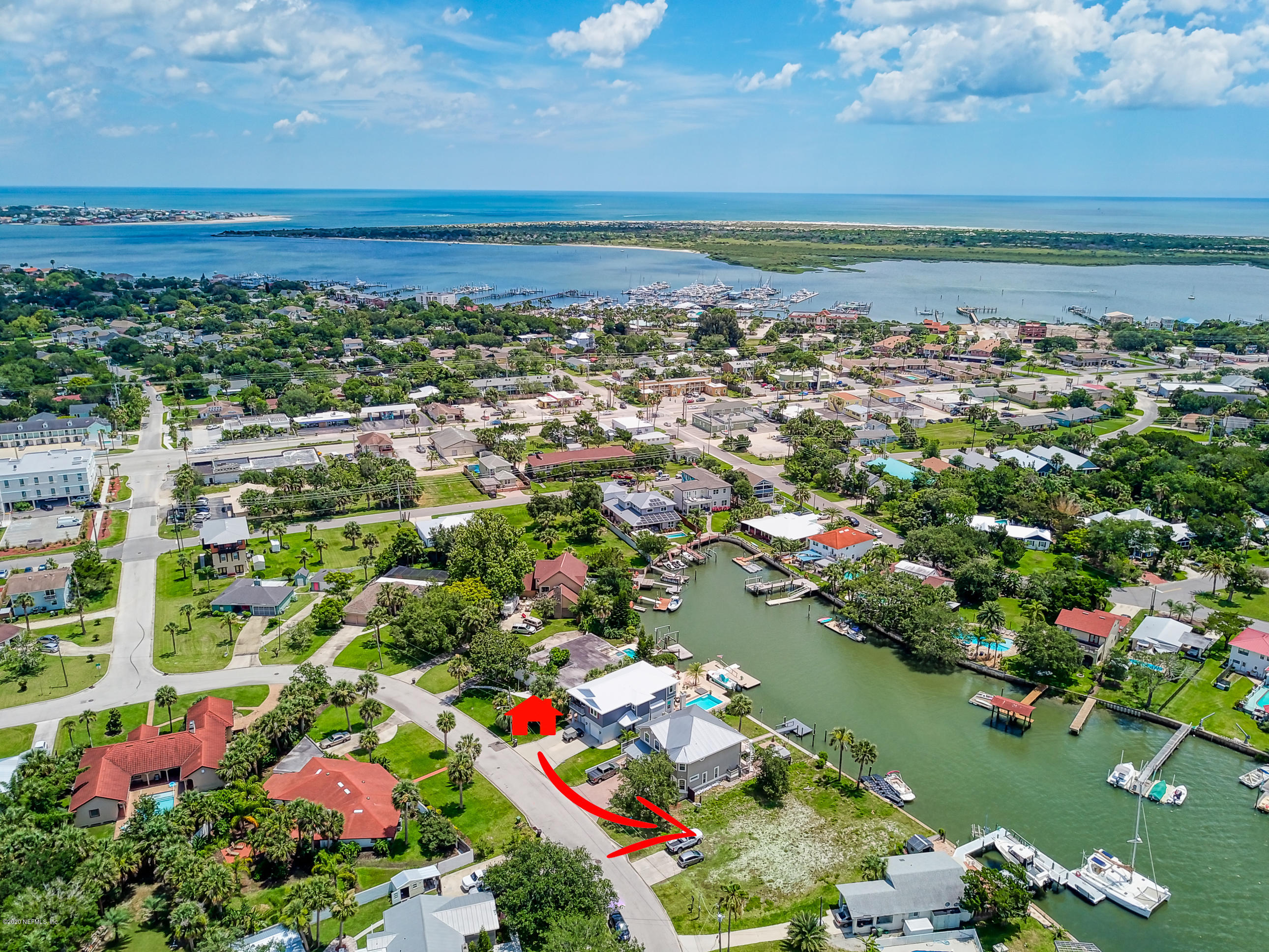 95 Dolphin Drive St. Augustine, FL 32080 - Photo 11 of 13 Aerial