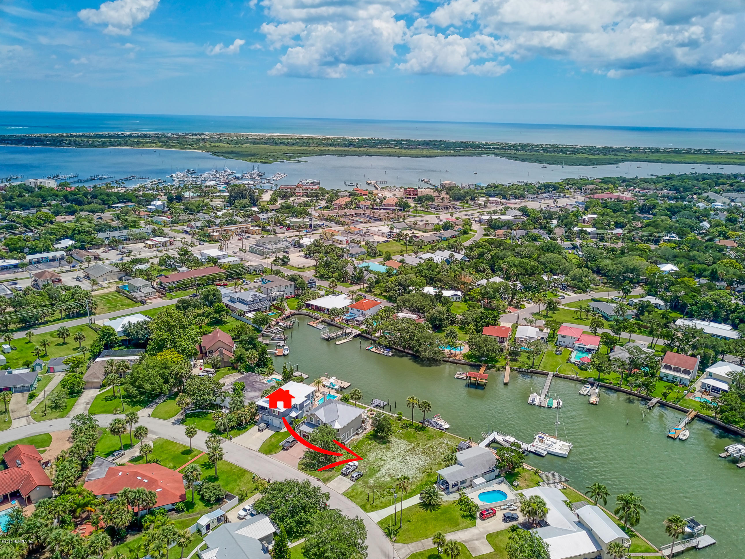 95 Dolphin Drive St. Augustine, FL 32080 - Photo 12 of 13 Aerial
