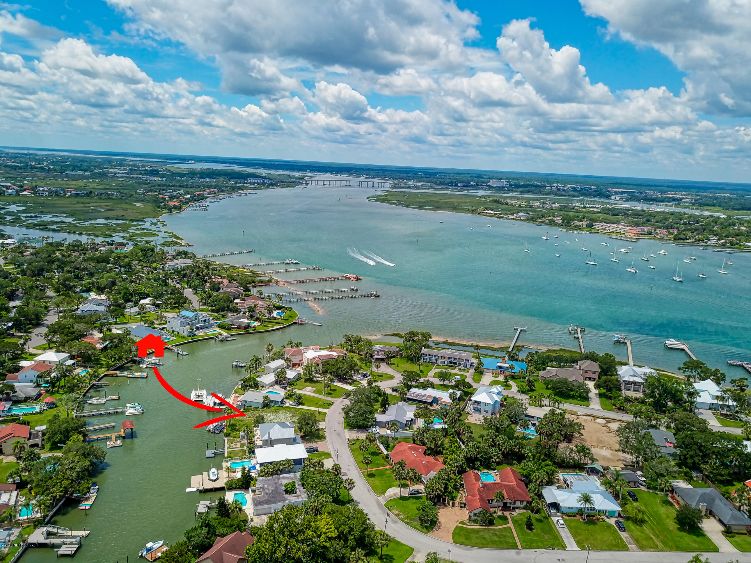 95 Dolphin Drive St. Augustine, FL 32080 - Photo 7 of 13 Aerial