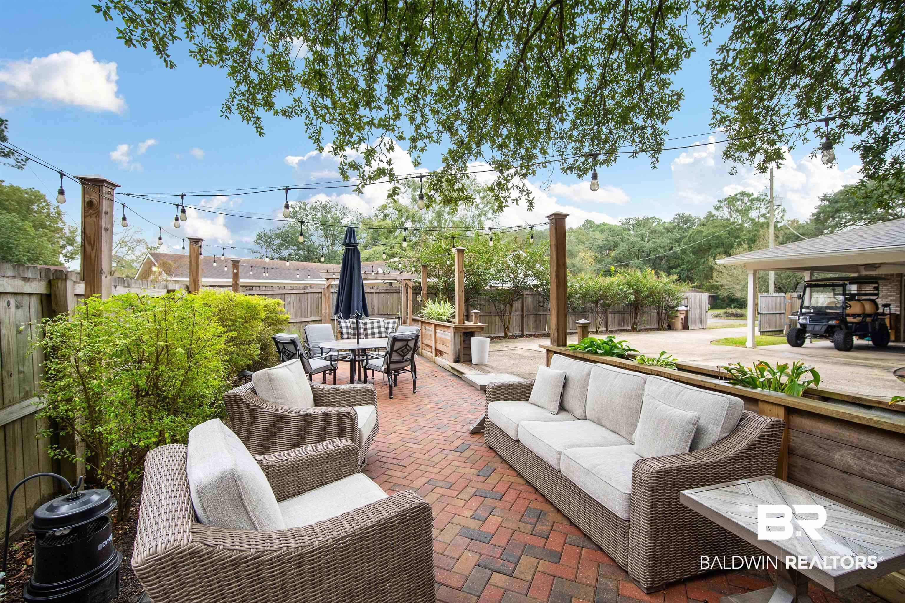 4228 Spring Valley Drive South Mobile, AL 36693 - Photo 27 of 31 View of patio with an outdoor hangout area