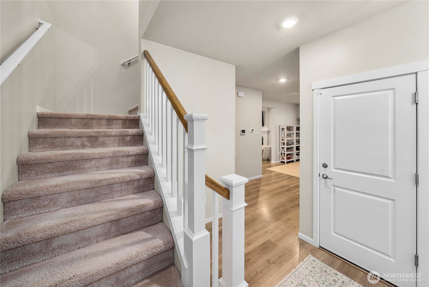 1081 Southwest Pendleton Way Port Orchard, WA 98367 - Photo 16 of 40 a view of entryway and hall with wooden floor