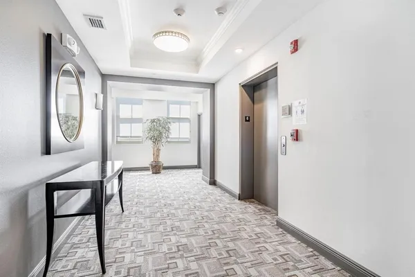 a sign broad in front of a building