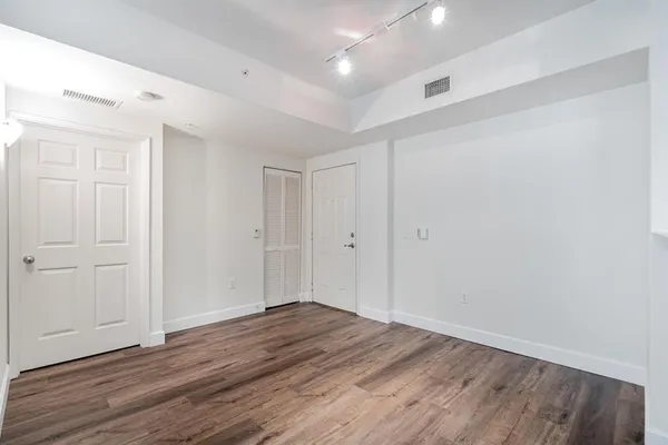 wooden floor in an empty room