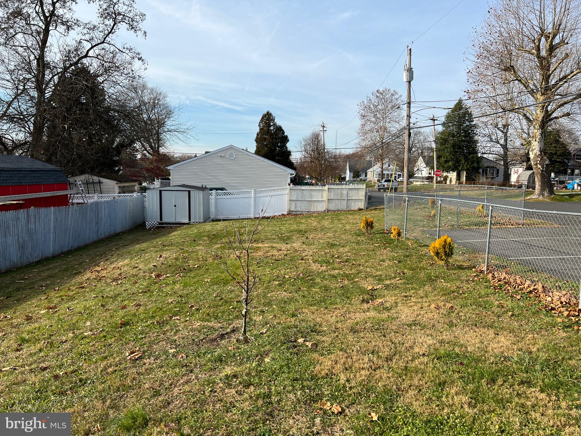 900 Rosa Avenue Croydon, PA 19021 - Photo 10 of 11 Fenced Back Yard