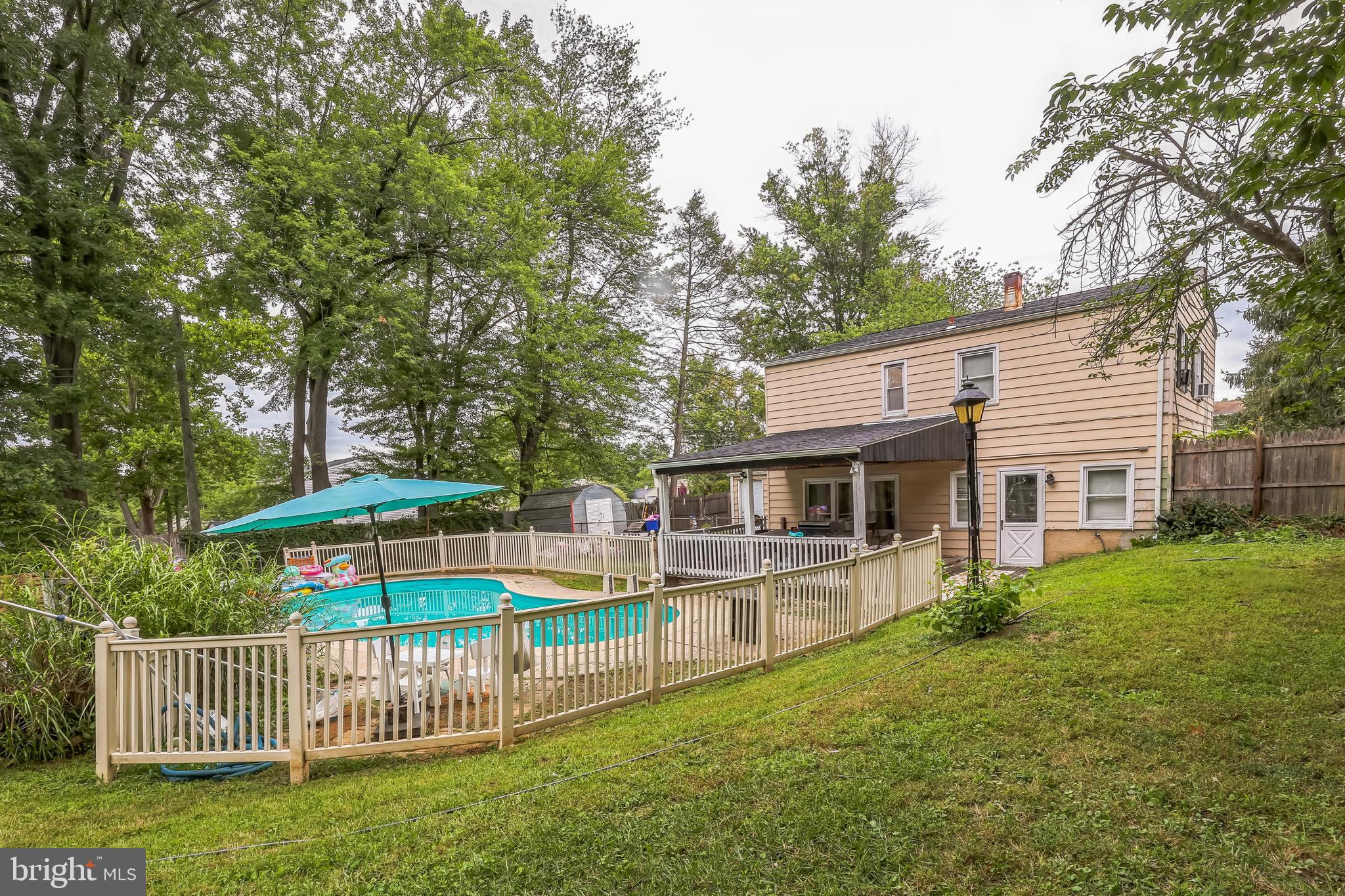 1510 Daws Road Blue Bell, PA 19422 - Photo 22 of 25 a front view of house with deck and yard