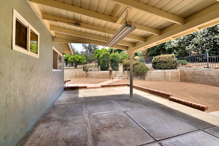 11319 Posthill Road Lakeside, CA 92040 - Photo 17 of 25 Relax and enjoy your favorite beverages out on your covered patio area.