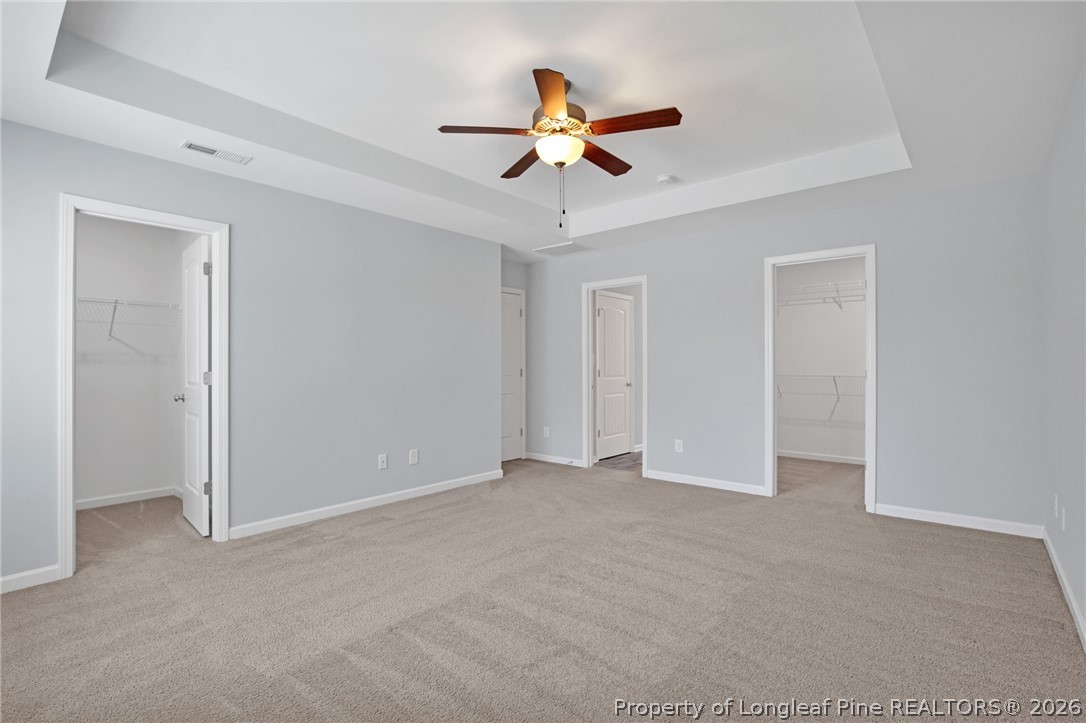 258 Fieldbrook Street Raeford, NC 28376 - Photo 28 of 40 a view of an empty room with a ceiling fan