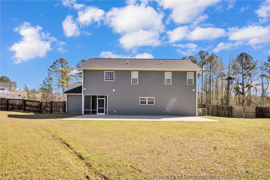 258 Fieldbrook Street Raeford, NC 28376 - Photo 38 of 40 a front view of a house with a yard