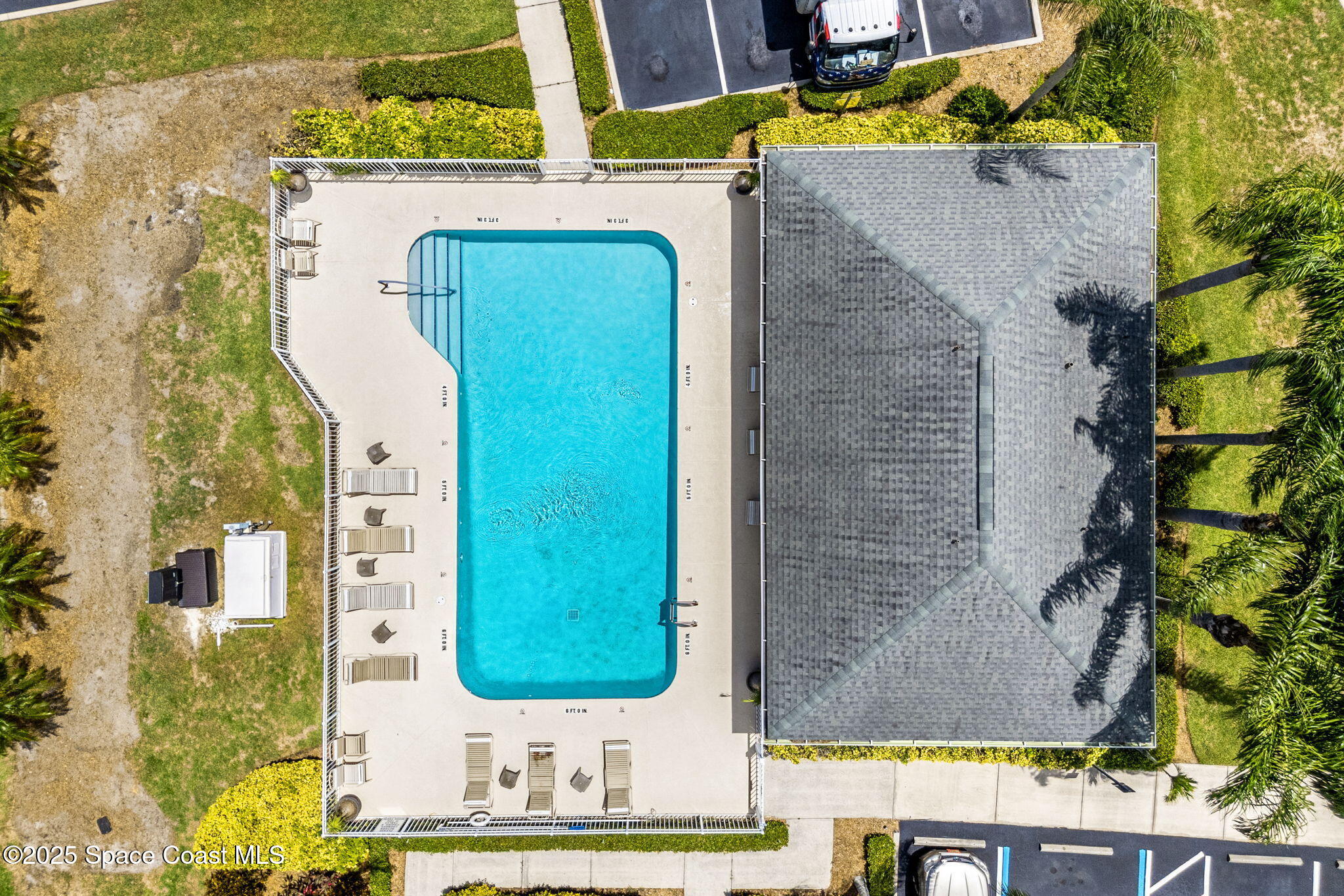 400 Trotter Lane, Unit 204 Melbourne, FL 32940 - Photo 33 of 38 a bird view of a house