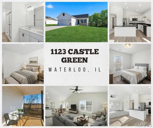 $370,000 | 1123 Castle Green Drive, Waterloo, IL 62298