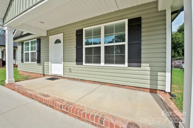 a house with a outdoor space