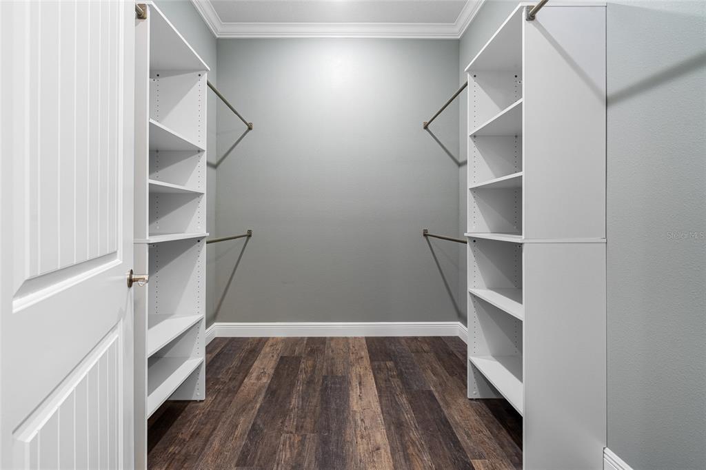 3183 East Fawn Court Inverness, FL 34452 - Photo 23 of 33 a view of walk in closet with empty racks